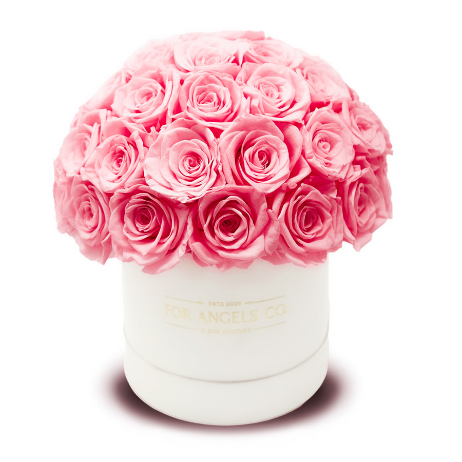 Angel Collection White Box - Pink Roses