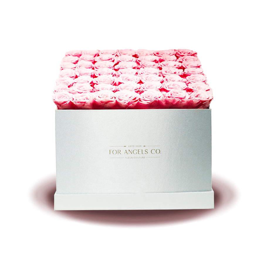 Heavenly Collection White Box - Pink Roses