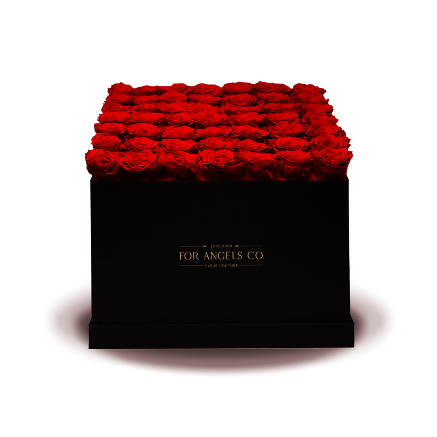 Heavenly Collection Black Box - Red Roses